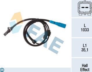 FAE 78313 - Capteur, vitesse de roue droxauto.com