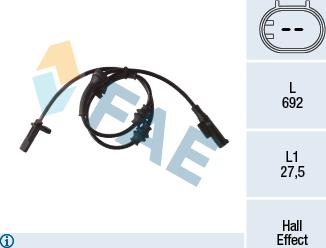 FAE 78298 - Capteur, vitesse de roue droxauto.com