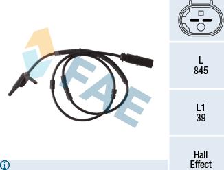 FAE 78292 - Capteur, vitesse de roue droxauto.com