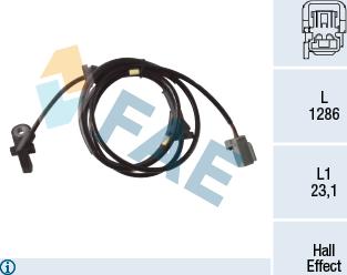 FAE 78287 - Capteur, vitesse de roue droxauto.com