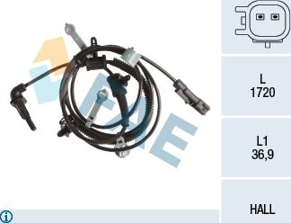 FAE 78239 - Capteur, vitesse de roue droxauto.com