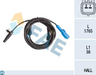 FAE 78234 - Capteur, vitesse de roue droxauto.com