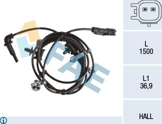 FAE 78238 - Capteur, vitesse de roue droxauto.com