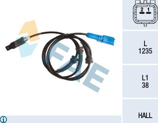 FAE 78233 - Capteur, vitesse de roue droxauto.com