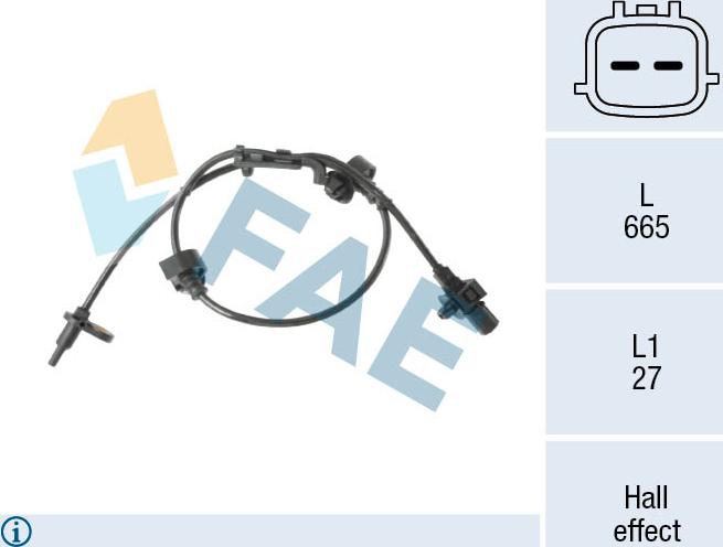 FAE 78715 - Capteur, vitesse de roue droxauto.com