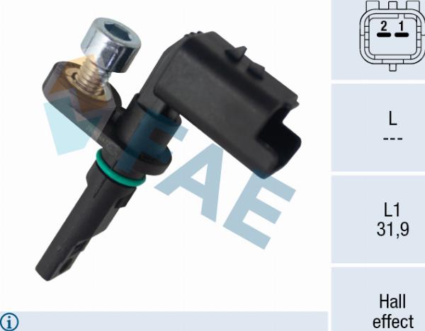 FAE 78775 - Capteur, vitesse de roue droxauto.com