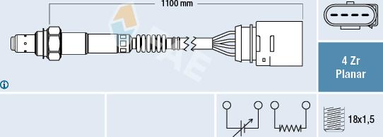 FAE 77143 - Sonde lambda droxauto.com