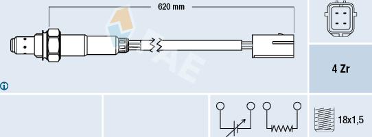 FAE 77177 - Sonde lambda droxauto.com