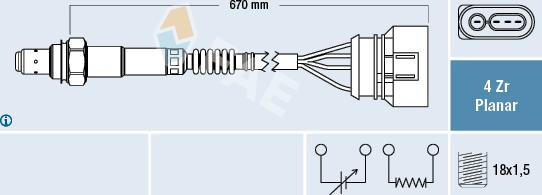FAE 77302 - Sonde lambda droxauto.com