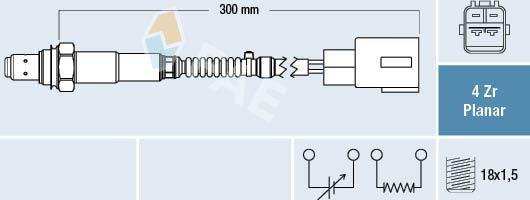 FAE 77793 - Sonde lambda droxauto.com