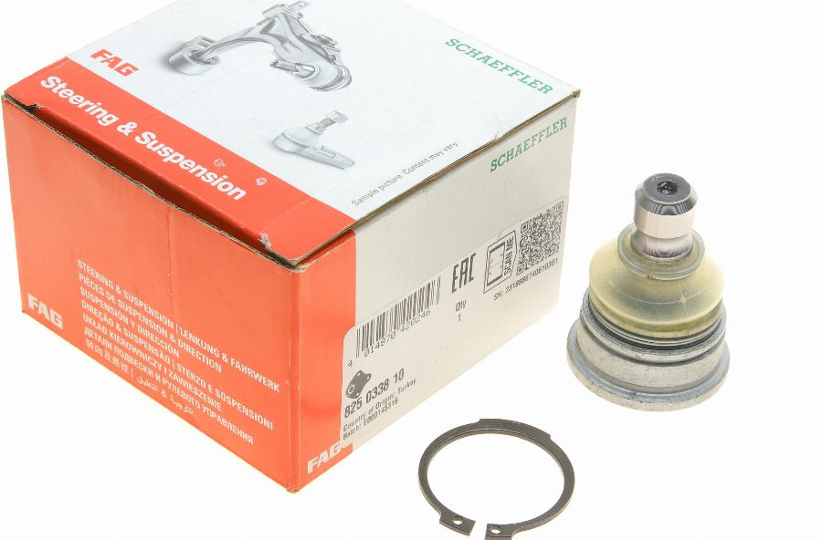 FAG 825 0338 10 - Rotule de suspension droxauto.com