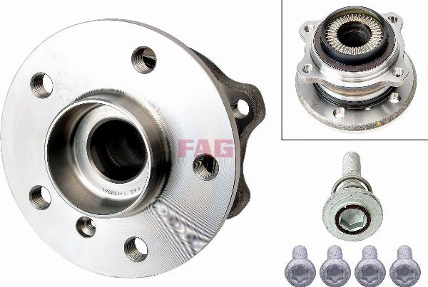 FAG 713 6498 20 - Kit de roulements de roue droxauto.com