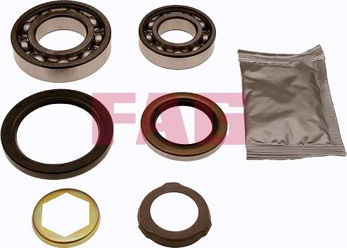 FAG 713 6492 10 - Kit de roulements de roue droxauto.com