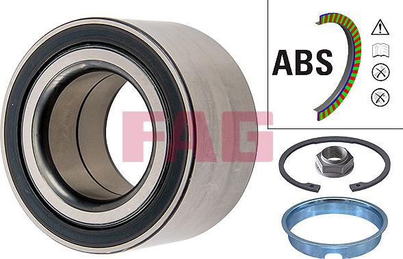 FAG 713 6682 20 - Kit de roulements de roue droxauto.com