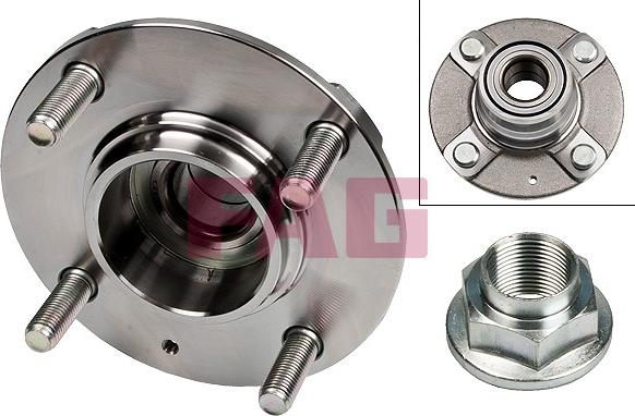 FAG 713 6194 80 - Kit de roulements de roue droxauto.com