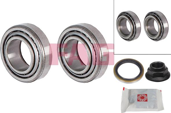 FAG 713 6190 10 - Kit de roulements de roue droxauto.com