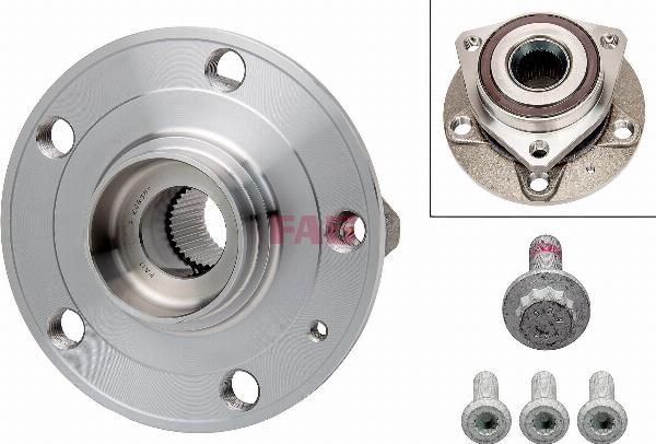 FAG 713 6112 10 - Kit de roulements de roue droxauto.com