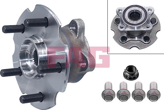 FAG 713 6189 80 - Kit de roulements de roue droxauto.com