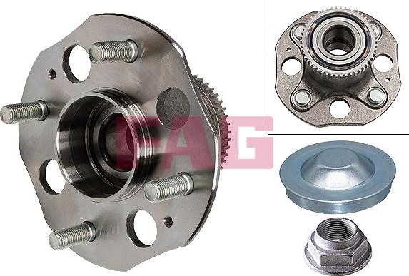 FAG 713 6179 80 - Kit de roulements de roue droxauto.com