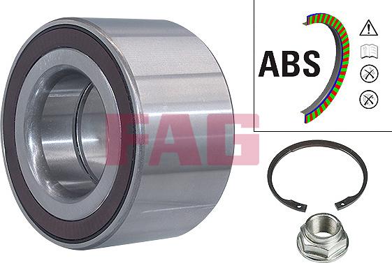 FAG 713 6179 30 - Kit de roulements de roue droxauto.com