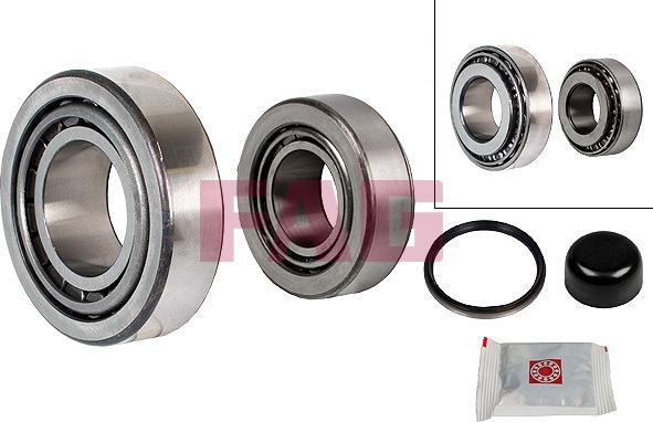 FAG 713 6304 30 - Kit de roulements de roue droxauto.com