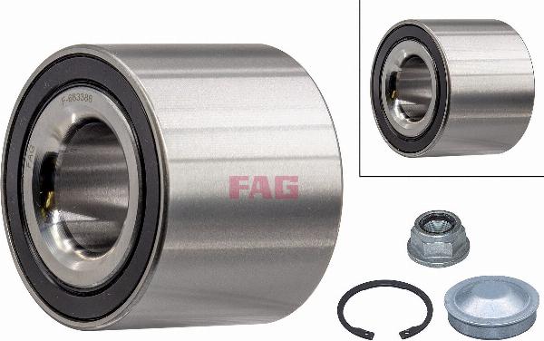 FAG 713 6312 40 - Kit de roulements de roue droxauto.com