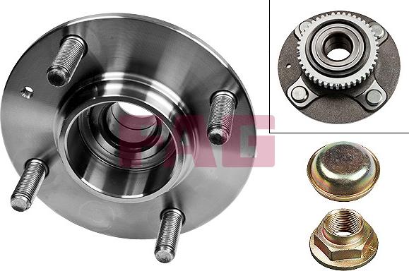 FAG 713 6266 10 - Kit de roulements de roue droxauto.com