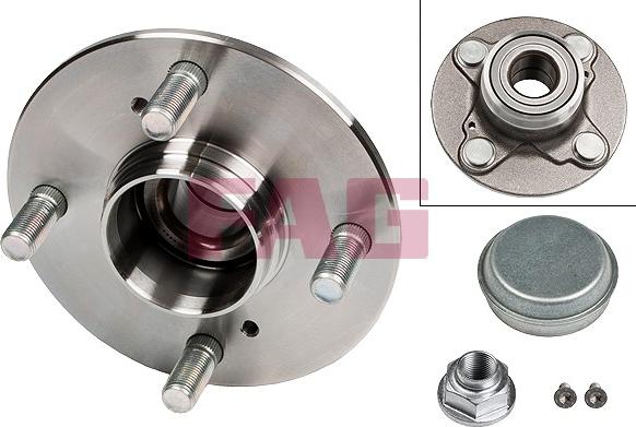 FAG 713 6236 60 - Kit de roulements de roue droxauto.com