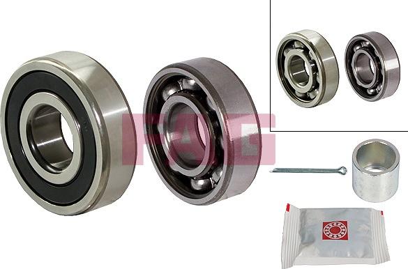 FAG 713 6233 00 - Kit de roulements de roue droxauto.com