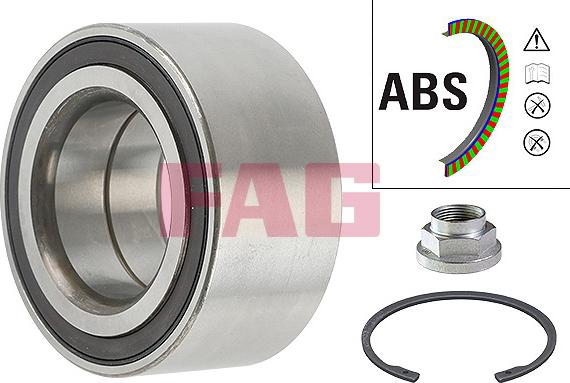 FAG 713 6271 50 - Kit de roulements de roue droxauto.com