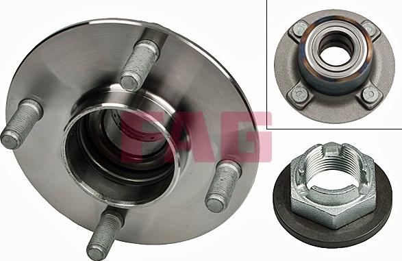 FAG 713 6783 40 - Kit de roulements de roue droxauto.com