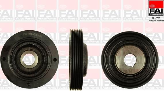 FAI AutoParts FVD1045 - Poulie, vilebrequin droxauto.com