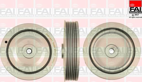 FAI AutoParts FVD1041 - Poulie, vilebrequin droxauto.com