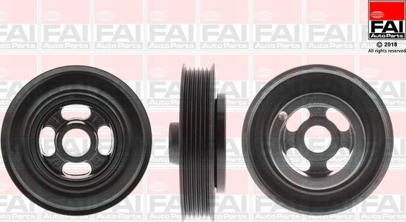 FAI AutoParts FVD1043 - Poulie, vilebrequin droxauto.com