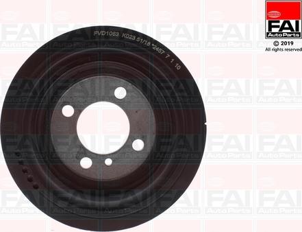 FAI AutoParts FVD1063 - Poulie, vilebrequin droxauto.com
