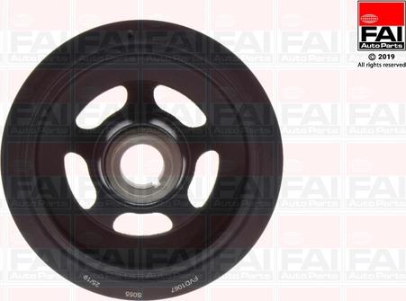 FAI AutoParts FVD1067 - Poulie, vilebrequin droxauto.com