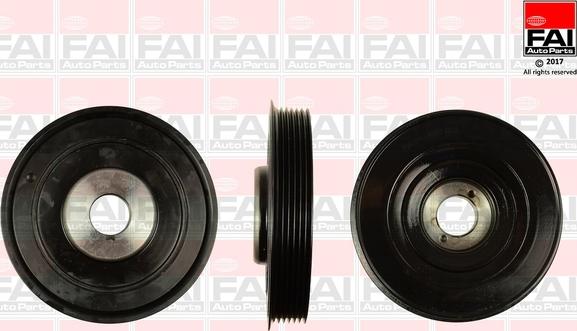 FAI AutoParts FVD1011 - Poulie, vilebrequin droxauto.com