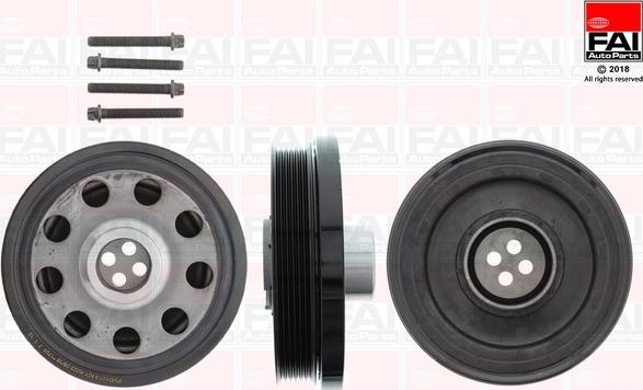 FAI AutoParts FVD1013K - Poulie, vilebrequin droxauto.com