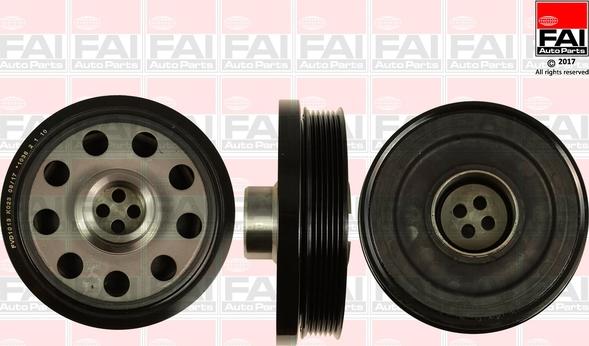 FAI AutoParts FVD1013 - Poulie, vilebrequin droxauto.com
