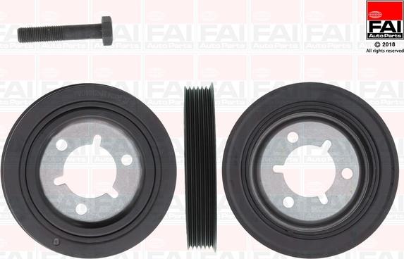 FAI AutoParts FVD1012K - Poulie, vilebrequin droxauto.com