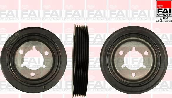 FAI AutoParts FVD1012 - Poulie, vilebrequin droxauto.com