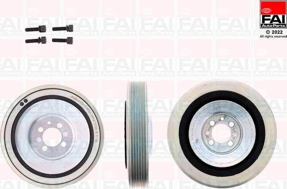 FAI AutoParts FVD1017K - Poulie, vilebrequin droxauto.com