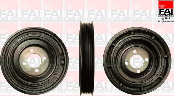 FAI AutoParts FVD1031 - Poulie, vilebrequin droxauto.com