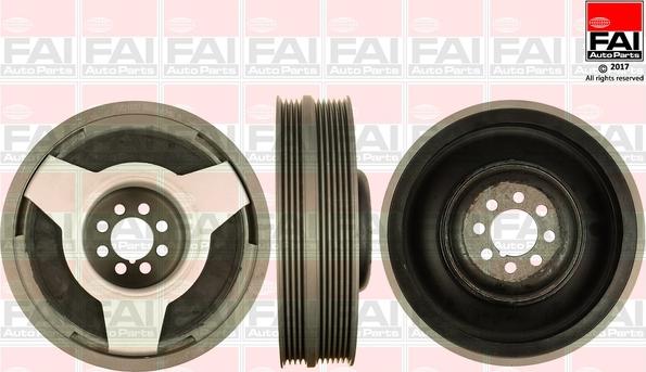 FAI AutoParts FVD1037 - Poulie, vilebrequin droxauto.com