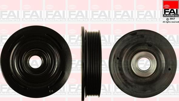 FAI AutoParts FVD1025 - Poulie, vilebrequin droxauto.com
