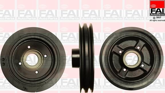 FAI AutoParts FVD1020 - Poulie, vilebrequin droxauto.com