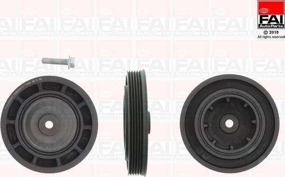 FAI AutoParts FVD1022K - Poulie, vilebrequin droxauto.com