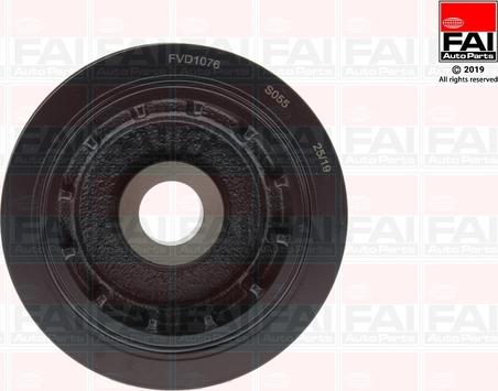 FAI AutoParts FVD1076 - Poulie, vilebrequin droxauto.com