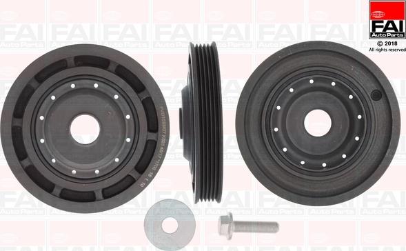 FAI AutoParts FVD1155K - Poulie, vilebrequin droxauto.com