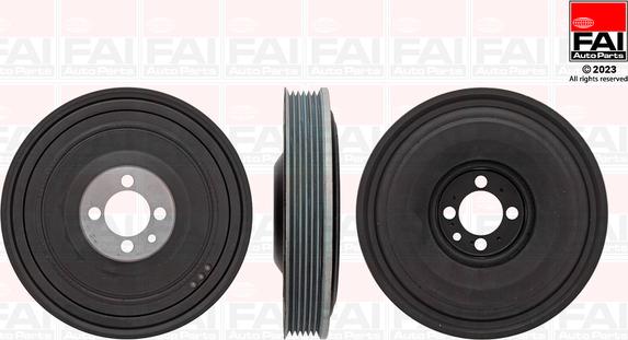 FAI AutoParts FVD1233 - Poulie, vilebrequin droxauto.com